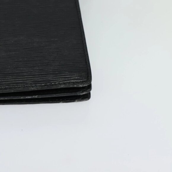 LOUIS VUITTON Epi Angian Shoulder Bag 2way Black M52112 LV Auth 129831 - Picture 4 of 16